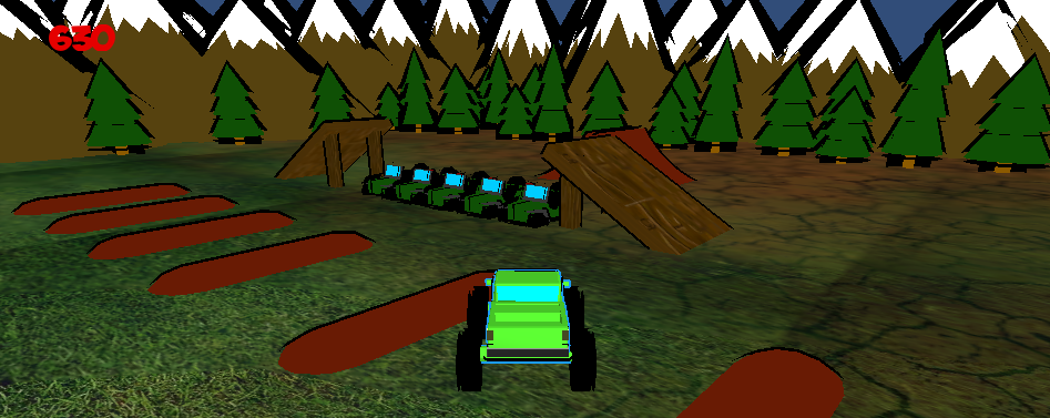 Screenshot from "Monster Truck Mayhem"